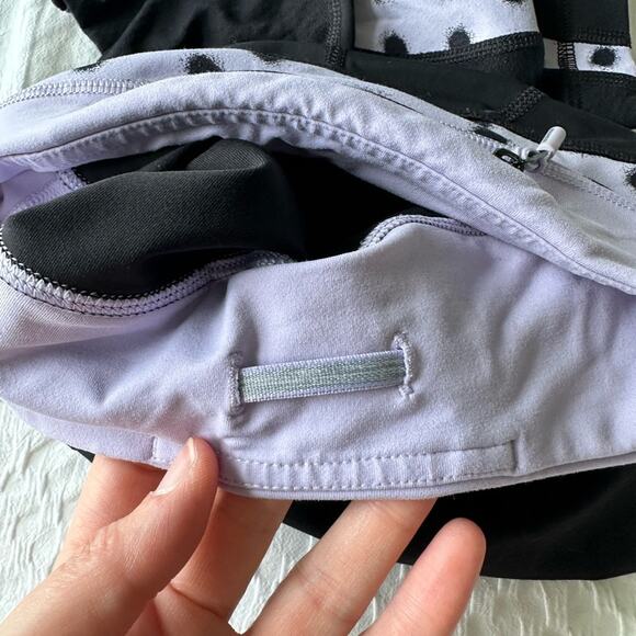 Lululemon Run Inspire Crop II Dot Leggings Size 2 - Picture 10 of 12